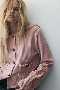 Gilet en velours côtelé