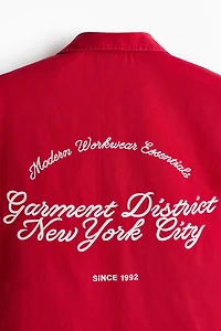 Relaxed-Fit Short-Sleeved Utility Shirt