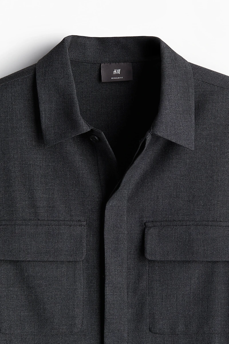 Regular Fit Utility Shirt