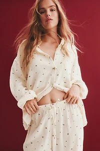 Pyjama en mousseline de coton