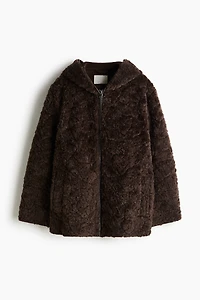 Hooded Teddy Fleece Jacket