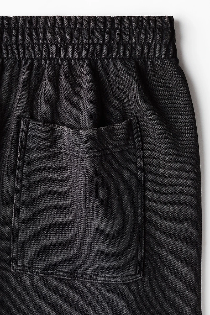 Pantalon décontracté en molleton de coton