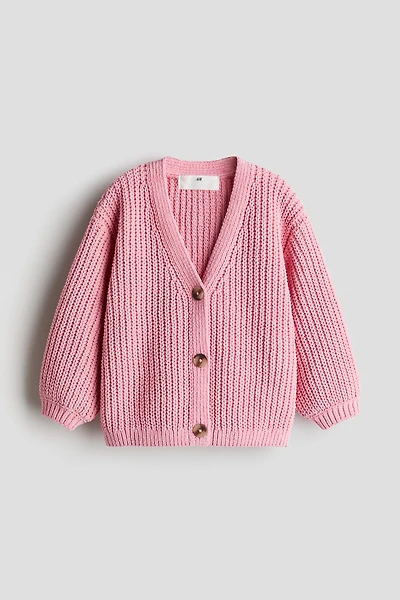 Chenille-Knit Cardigan