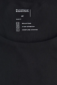 Sculpting Short-Sleeved Thong Bodysuit