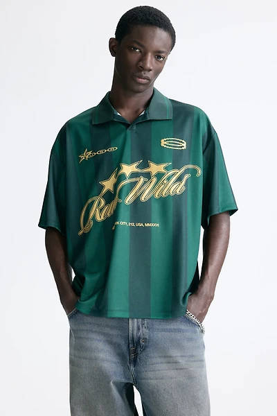 Loose-Fit Soccer Shirt