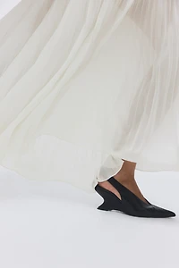 Robe bandeau plissée