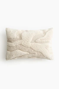 Textured-Cotton Cushion Cover