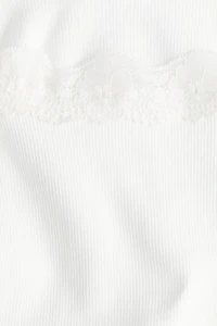 Débardeur avec dentelle