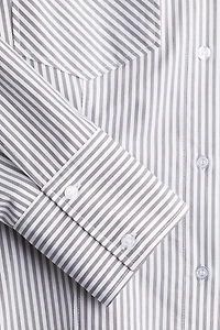 Fitted Poplin Shirt