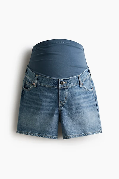 MAMA Denim Shorts