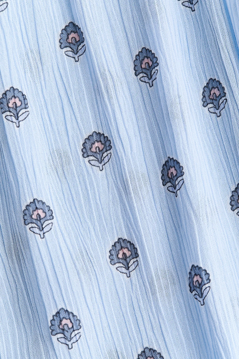 Flounced Strappy Dress