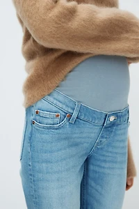 MAMA Slim Straight Ankle Jeans