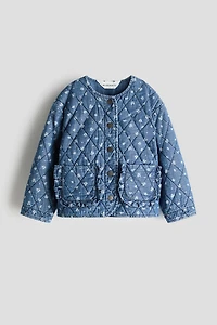 Quilted Denim Jacket