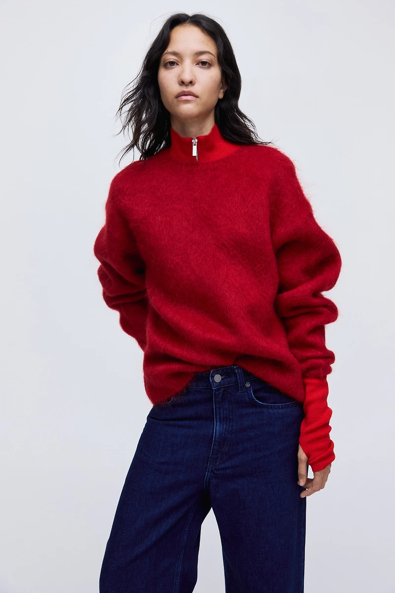 Mohair-Blend Sweater