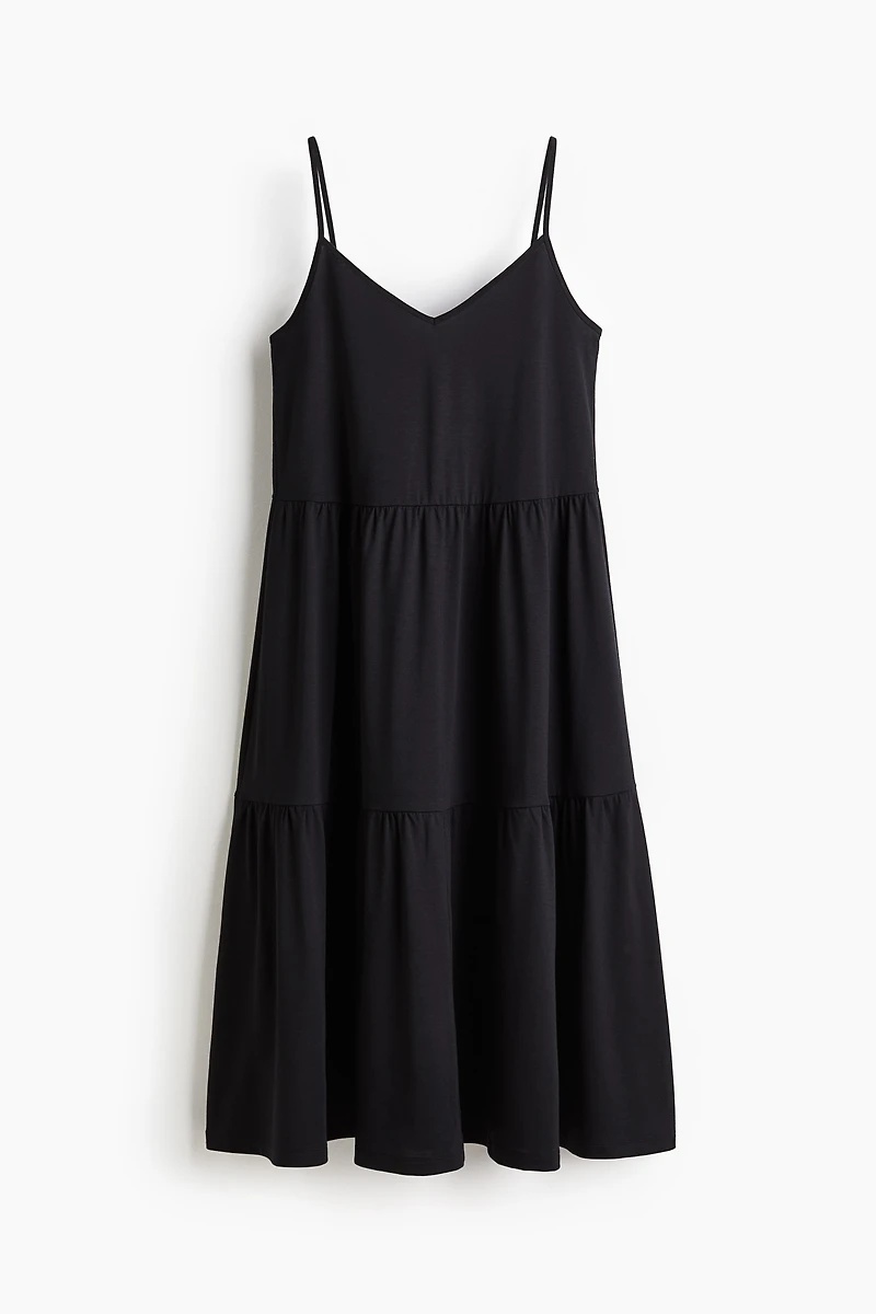 Tiered Strappy Dress