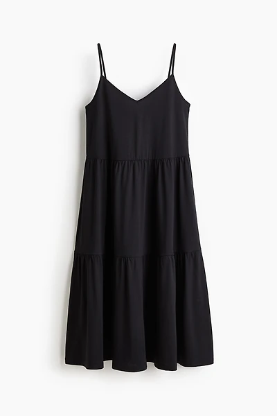 Tiered Strappy Dress