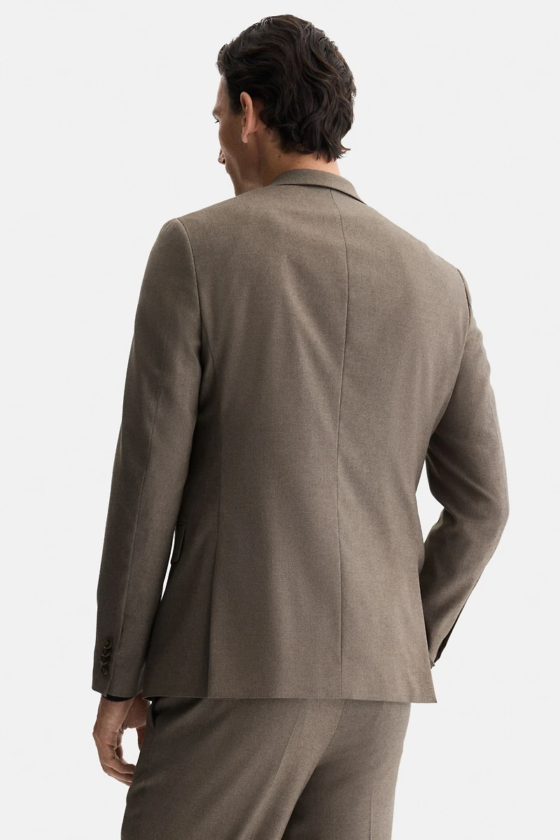 Regular-Fit Single-Breasted Jacket