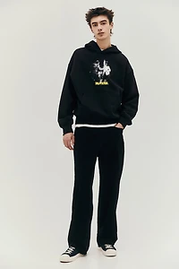 Oversized Fit Printed Hoodie