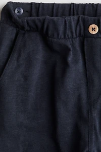 Pantalon de jogging en jersey coton