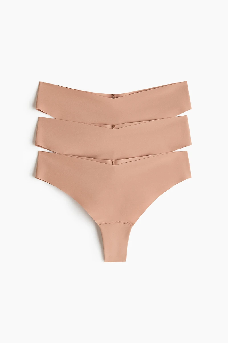 Lot de 3 culottes brésilienne invisibles