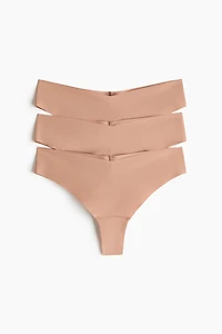 Lot de 3 culottes brésilienne invisibles