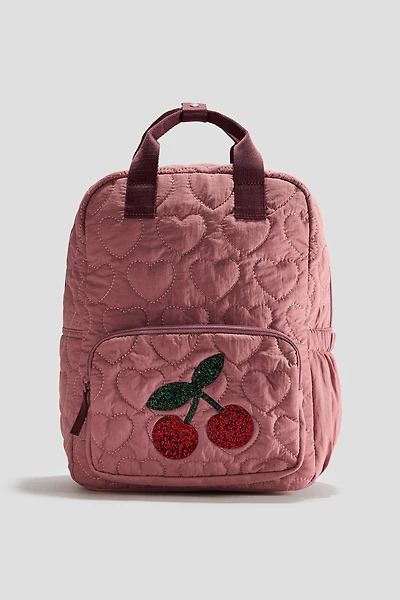Backpack with Motif