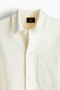 Surchemise brossée ample