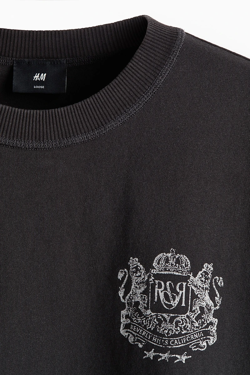 Loose-Fit Printed T-Shirt