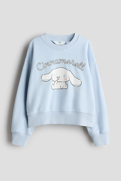 Chandail ample imprimé