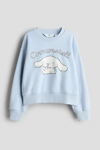 Chandail ample imprimé