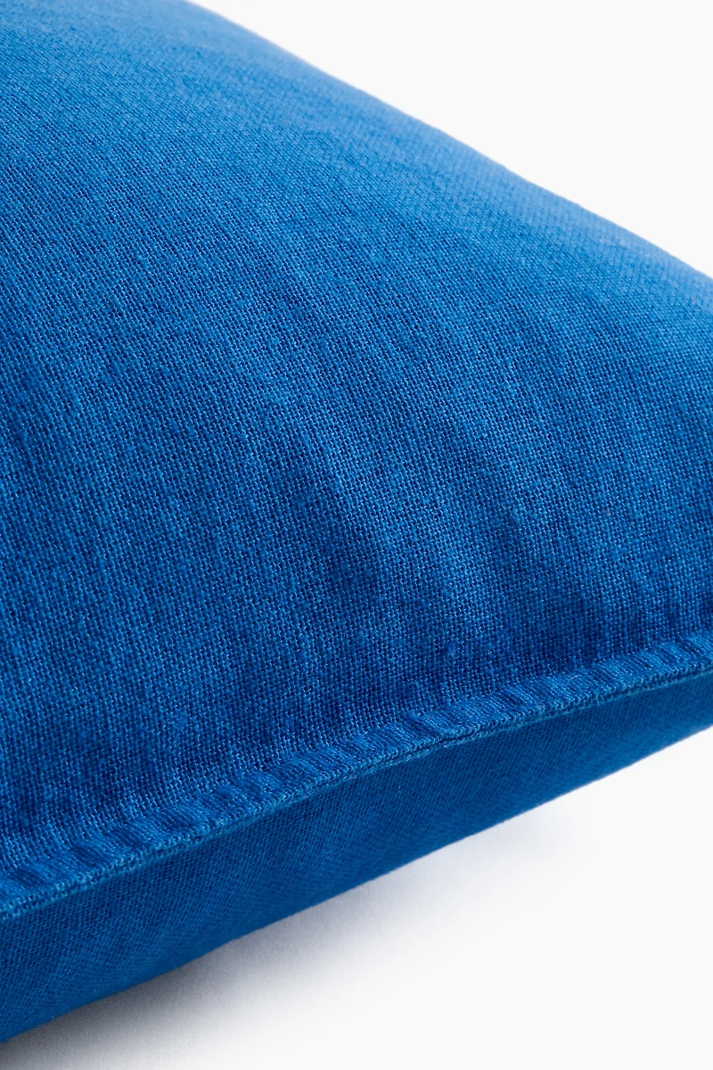 Linen-blend Cushion Cover