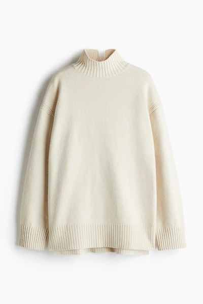 Oversized Turtleneck Sweater
