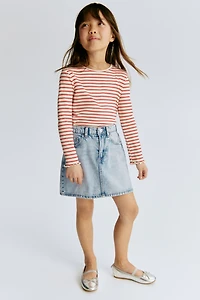 Denim Skirt