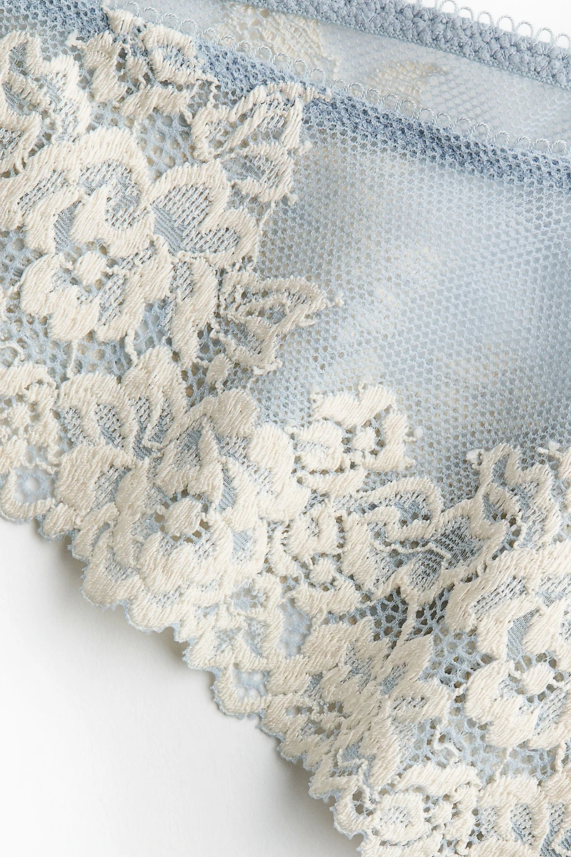 Lot de 2 culottes Brazilian en dentelle