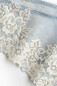 Lot de 2 culottes Brazilian en dentelle