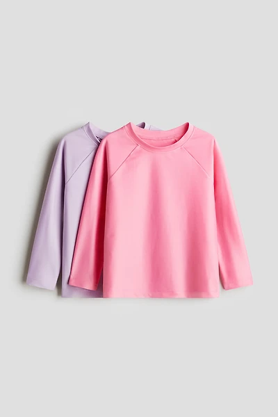 Lot de 2 T-shirts bain FPS 50