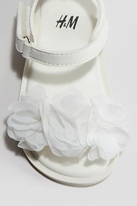 Appliquéd Sandals