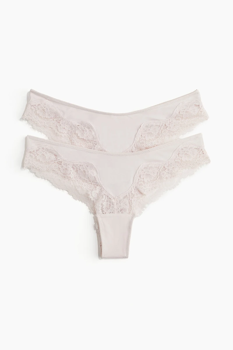 2-pack Microfiber Brazilian Briefs