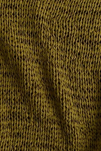 Oversized Textured-Knit Sweater