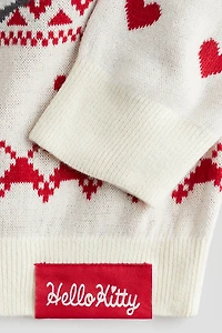 Chandail en tricot jacquard