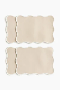 4-Pack Water-Repellent Placemats
