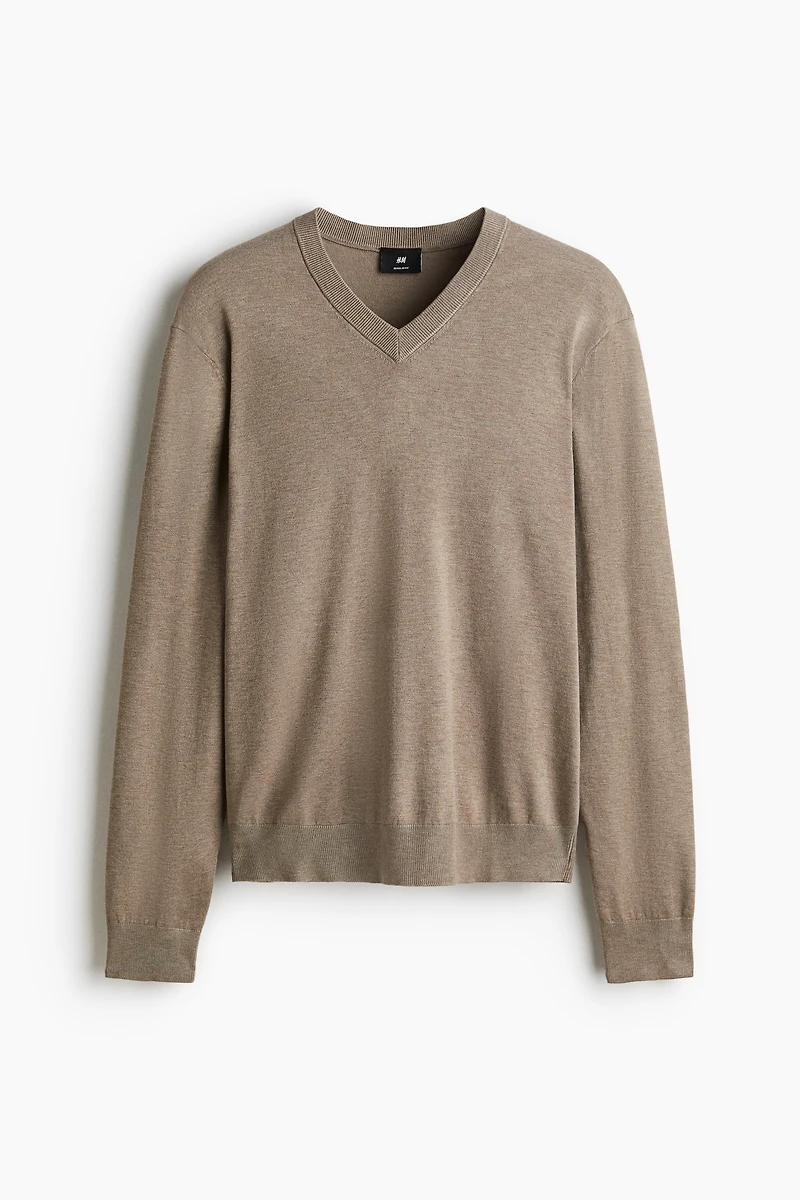 Regular-Fit Fine-Knit Sweater