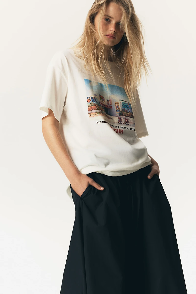 Oversized Printed T-Shirt