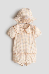 Ensemble 3 pièces en coton