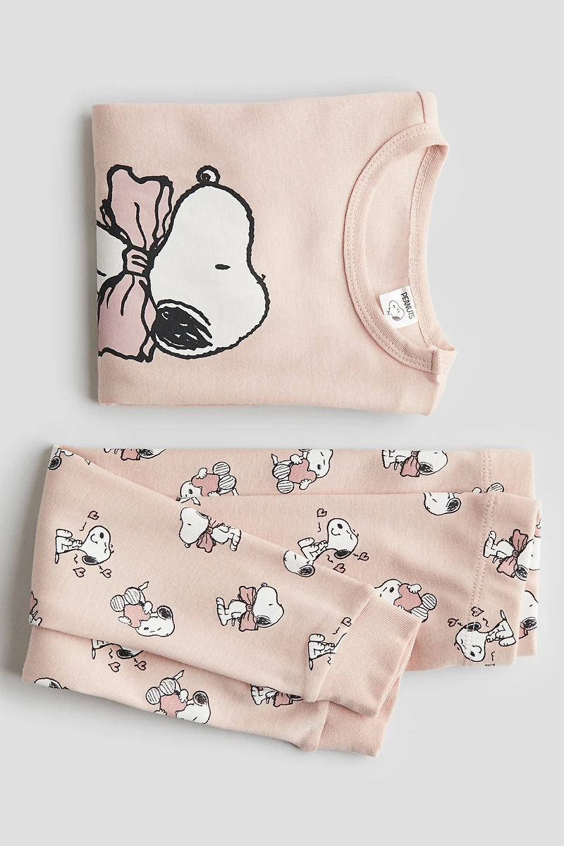 Snug Fit Cotton Jersey Pajamas