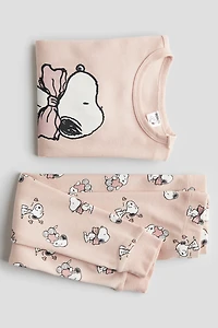 Snug Fit Cotton Jersey Pajamas