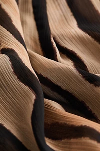 Tie-Detail Chiffon Dress