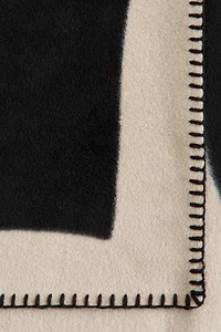 Patterned Fleece Throw