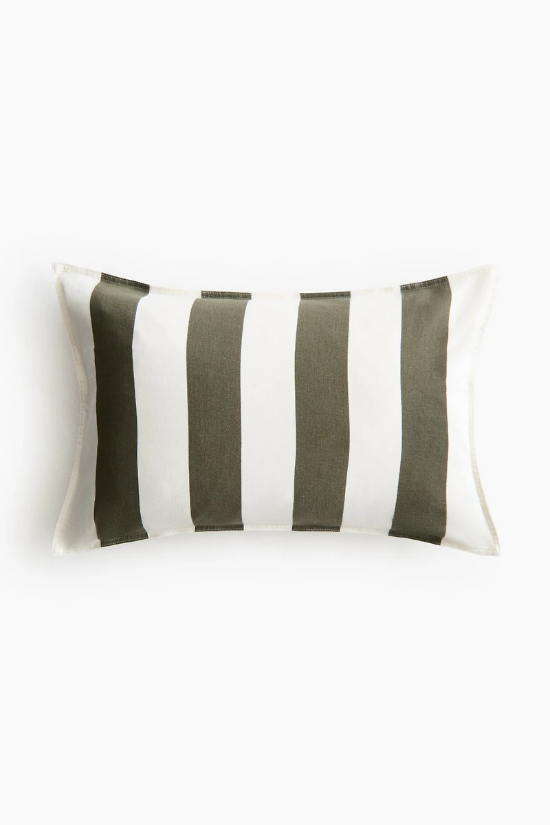 Linen-Blend Cushion Cover
