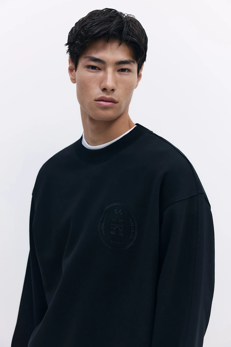 Chandail imprimé coupe classique